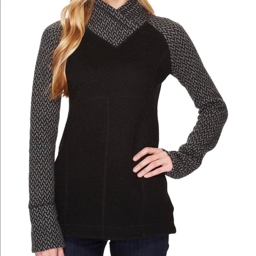 NWT Marmot Brynn Sweater Raglan Chevron Sleeve